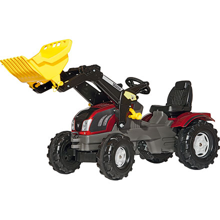 Rolly Toys Farmtrac VALTRA – mit Frontlader und Motorhaube zum Öffnen