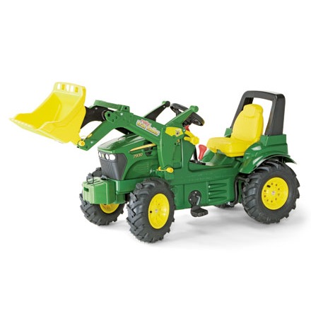 Rolly Toys Farmtrac Premium JOHN DEERE 7930 mit Frontlader und Luftbereifung, Schaltung und Bremse