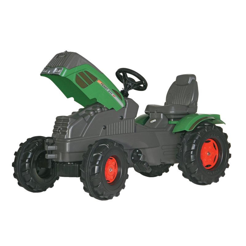 Rolly Toys Farmtrac Tretfahrzeug für Kinder – FENDT 211 VARIO mit Sitzverstellung
